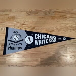 MLB Chicago White Sox 2021 AL Central Division Champs BMO Pennant